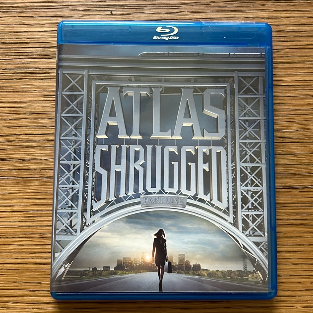 Atlas Shrugged: Part One . Blu-ray Disc.